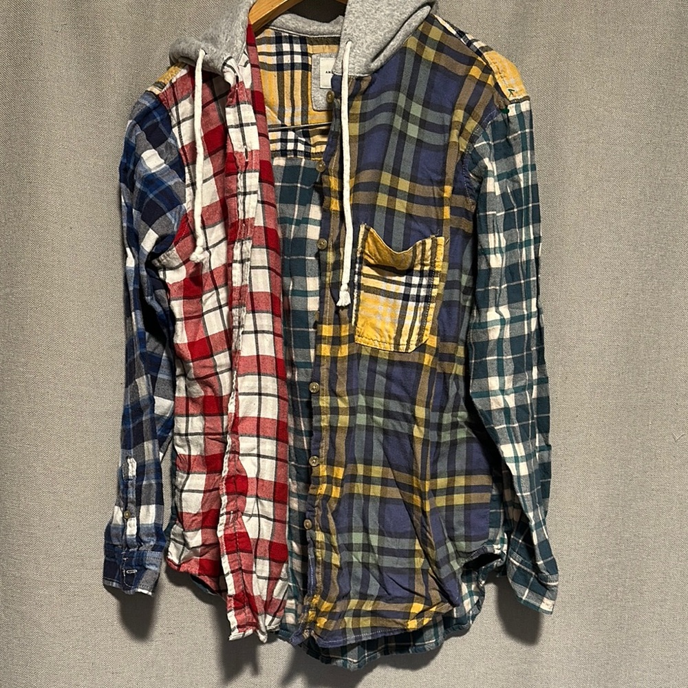 Men's American Eagle Multicolor Plaid Shirt